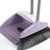 Vassoura terno doméstico cabelo macio dobrável vassoura conjunto dustpan combinação antiaderente varredura de cabelo artefato vassoura de solteiro