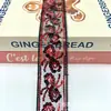 Novos Acessórios Bordados com Lantejoulas de Borboleta em Renda Estilo Chinês Decote Punhos Acessórios DIY Fita Tecida Artesanal