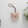 Pingente de Pelúcia Desenho Animado Fofo Ins para Mochila Escolar de Estudante Decoração Pendente DIY Adesivo de Nome para Jardim de Infância Cordão de Boneca