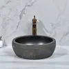 Nuevo lavabo superior de estilo chino lavabo de cerámica lavadora lavabo superior de lavadora lavabo de balcón lavabo pequeño para uso doméstico