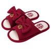 Zapatillas de Bata de Vestir para Novia para Mujer Verano 2025 Nuevas de Interior para el Hogar Festivas Antideslizantes de Pareja Zapatillas de Boda para Hombre Verano