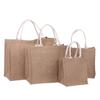 Bolsas de Lino, Bolsas de Compras de Algodón y Lino, Bolsas de Regalo DIY de Lino, Bolsas Tote de Yute, Bolsas de Almacenamiento de Gran Capacidad al por Mayor