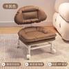 Polea Silla Pequeña Respaldo Nube Superficie Suave Sofá Pequeño Taburete Grueso Hogar Cambio de Zapatos Giratorio Cinturón para Niños Pequeños Silla de Bebé