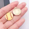 Accesorios de Aleación Esmaltada para Manualidades Colgante Ropa Deportiva Zapatos Bate de Béisbol Llavero Hecho a Mano Pendientes Colgante de Joyería