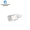 En stock botella cuentagotas de 40 ml en stock botella cuadrada de pared gruesa con fondo de rejilla de 20 ml botella de vidrio transparente de 30 ml botella para aceite esencial