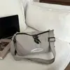 Bolsa Ins Coreana para Estudante Universitário Feminina Nova Tendência 2025 Moda Bolsa Transversal Feminina Nicho Versátil Bolsa de Ombro Feminina