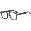 Gafas de sol de doble haz cuadradas de estilo nuevo europeo y americano, gafas de sol para hombre, estilo retro, informal, para conducir, negocios, de moda.