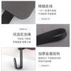 Gancho de gamuza para el respaldo del asiento del coche, gancho de almacenamiento para el colgante trasero del vehículo utilitario, suministros creativos para el interior del coche