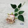 Rosa de Hogar Simulada Rama Única Rosa Búlgara Decoración Salón de Bodas Flor Adornos Decorativos Florales Flores Falsas