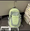 Estilo Bosque Ins Nuevo Aspecto de Alta Calidad Fresco y Dulce Costuras de Color Contrastante Mini Mochila Mochila de Viaje para Pareja Montañismo