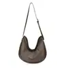 Bolsa Retro Fosca Relaxante para Mulheres 2025 Nova Bolsa de Ombro Único Transversal Grande Capacidade para o Dia a Dia Bolsa Tote Bolsa Saco