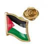 Venda Direta de Fábrica Broche Bandeira Palestina, Insígnia de Metal Bandeiras do Mundo, Broche Bandeira da Amizade Feito Sob Medida