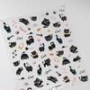 Pegatinas para Uñas Estilo Dulce Picante Oscuro Gatos Negros Pelotas de Gato Negro Iron Sweet Cool Infantil Suave Lindo Pequeño Gato Negro Ts-3792