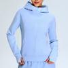 Outono e inverno novo modal zíper jaqueta esportiva feminina slim-fit emagrecimento roupas de ioga corrida manga longa fitness top