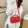 Bolsa de Ombro Grande Capacidade em Couro Macio para Mulheres 2026 Novo Modelo Bolsa Transversal de Fivela Quadrada de Alta Qualidade Estilo Celebridade da Internet Bolsa Quadrada Pequena