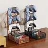 Soporte para Auriculares Colgador Multifuncional Cafetería Estante de Almacenamiento para Auriculares de Videojuegos Organizador de Escritorio Estante de Almacenamiento