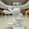 Esculturas de Espuma Personalizadas de Conejos de Dibujos Animados, Esculturas de Espuma con Forma de Animales para Parques Infantiles, Diseño de Escenas para Parques de Diversiones