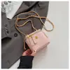 Bolso Caja de Cadena de Moda para Mujer 2026 Nuevo Nicho de Gama Alta Estilo Coreano Bolso Cubo de Hombro Cruzado de Moda