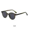 Marco de gafas de moda con stock exclusivo transfronterizo, gafas de sol con protección UV enchufables de TR, gafas de sol polarizadas con patilla plana de TR
