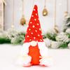 Decoração de Natal de Novo Produto Transfronteiriça Chapéu de Tricô Boneca Sem Rosto Boneca Rudolph Boneca para Decoração de Casa e Shopping de Natal