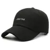 Chapéu Feminino Novo Celebridade da Internet Simples Carta Proteção Solar Boné Primavera e Outono Chapéu de Sol Masculino Baseball