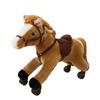 Caballo de Madera caballo mecedor para niños juguete de peluche caballo saltarín exterior Bebé Bebé Pony regalo de cumpleaños