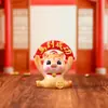 Figura de Bobblehead Criativa Estilo Chinês Deus da Riqueza Decoração de Mesa de Escritório Presente de Ano Novo Presente de Inauguração