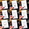 Collar de acero de titanio para todo el cuerpo para mujer, lujo ligero de alta gama, diseño de nicho estilo coreano, simple, combinable con todo, no se desvanece, joyería de cadena para la clavícula