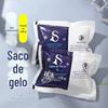 Bolsa de gelo autoabsorvente não tecida aviação fruta Fresh Express armazenamento fresco 400g uso repetido sem injeção de água