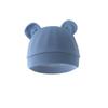 Gorro Fetal de Algodón Puro para Bebé Recién Nacido Gorro con Estampado de Oso de Dibujos Animados para Bebé de 0 a 3 Meses Gorro de una Sola Capa Exportación