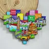 2026 Nuevo Modelo Imanes para Refrigerador de Monumentos de Ciudades Chinas Yunnan Shenyang Hong Kong Guangzhou Souvenirs Turísticos Culturales y Creativos