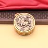 Adorno de mano Huituazhuangzhuang de latón, Adorno creativo Huituazhuangzhuang de Mahjong para aliviar el estrés, Artesanías, Envío directo de una pieza