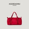 Bolso estudiantil nuevo estilo coreano, versátil para ir al trabajo, un bolso cilíndrico simple y casual, ligero y moderno, se puede llevar cruzado o al hombro