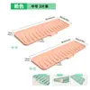 Alfombrilla escurridora extendida de bordes estrechos para fregaderos de cocina, con diseño inclinado para el drenaje del agua, a prueba de salpicaduras y material de silicona para el almacenamiento