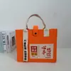 2026 Bolsa Tote de Feltro para Escola Corporativa Pequena Bolsa de Mão Banco Seguro Publicidade Sacola Promocional para Presente Bolsa de Feltro Personalizada