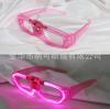 Gafas de Sol Led Parpadeantes Fiesta Disco Forma de Corazón Gafas Iluminadas Fiesta Halloween Gafas Fluorescentes