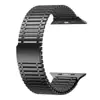 Adecuado para Correa Magnética de Acero Inoxidable Metálico para Apple Watch Applewatch11 Ultra2 Correa de Reloj Tipo Cadena Integrada