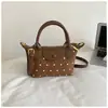 Bolsa de Bolinhas para Mulheres 2026 Novo Modelo de Verão, Pequena Bolsa de Mão Popular e Exquisite para Sair, Bolsa de Ombro, Bolsa Transversal para o Dia a Dia