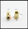 Postes de Cobre para Cableado, Postes de Cableado para Interruptores, Cuadrados de Cobre, Postes de Cableado para Placas de Circuito Impreso, Pines en Forma de Herradura, Cuadrados de Cobre Niquelado