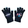 Gorro + Guantes 2025 Amazon Nuevo Drama Coreano Personaje de Dibujos Animados Estampado Gorro de Punto Gorro de Lana Gorro Cálido