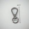 Chaveiro de fábrica com mola de liga de zinco, fivela para cachorro, acessórios de bagagem, acessórios de hardware, fivela de placa de cabeça grande, atacado