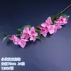 Em estoque atacado triângulo de ameixa artificial layout de casa flor artificial triângulo de ameixa decoração de engenharia Distrito de Wuqing flor artificial falsa