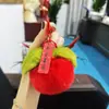 Llavero de bola de carbón de red cross-border nuevo, juego de imitación de conejo de Seto, elfo, colgante de bolsa de bola de carbón pequeña, colgante de coche, venta al por mayor