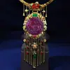 Collares de Borlas Estilo Étnico Retro de Moda, Versátiles y Únicos, Varios Collares de Jade y Adornos para el Cuello, Personalizables con Fotos y Muestras