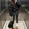 Saia Midi de Lã Cinza com Fenda para Mulheres, Novo Estilo Primavera e Outono 2025, Cintura Alta, Justa ao Corpo, Linha A, Shorts Saia Curto que Molda o Quadril