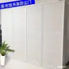 Porta de Correr para Quarto Divisória Porta de Correr para Cozinha Porta Dobrável de Correr para Banheiro Perfurada Porta Dobrável para Varanda Porta de Correr de Estante Invisível