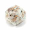 Dados Poliedros de Zafiro Natural del Tianshan Grabados con Números Set de Siete Piezas Dnd Dungeons and Dragons Z06