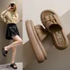 Sandalias de Suela Gruesa para Mujer para Usar en Verano, Nuevo Estilo de Moda 2026, Chanclas de Una Tira, que Aumentan la Altura, Casuales, Cómodas Sandalias de Playa