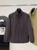 260826001Chaqueta de Motocicleta Cortavientos a Cuadros con Cuello Alto Estilo Montaña para Pareja Primavera y Otoño