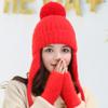 Gorro de parto engrosado, gorro posparto, gorro de maternidad bonito y cálido para otoño e invierno, gorro de maternidad femenino de moda de primavera y otoño de lana a prueba de viento